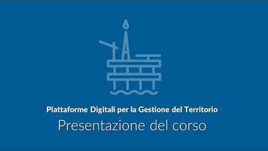 Piattaforme digitali per la gestione del territorio Thumbnail