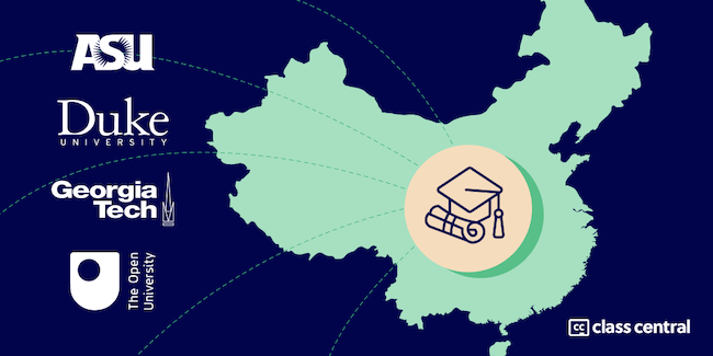 40 Online International Degrees in Mainland China