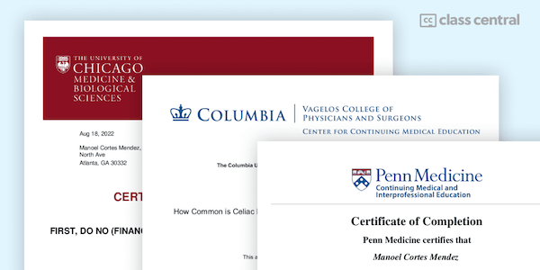 1000+ Medical Online Courses with Free Certificate & CME Credit