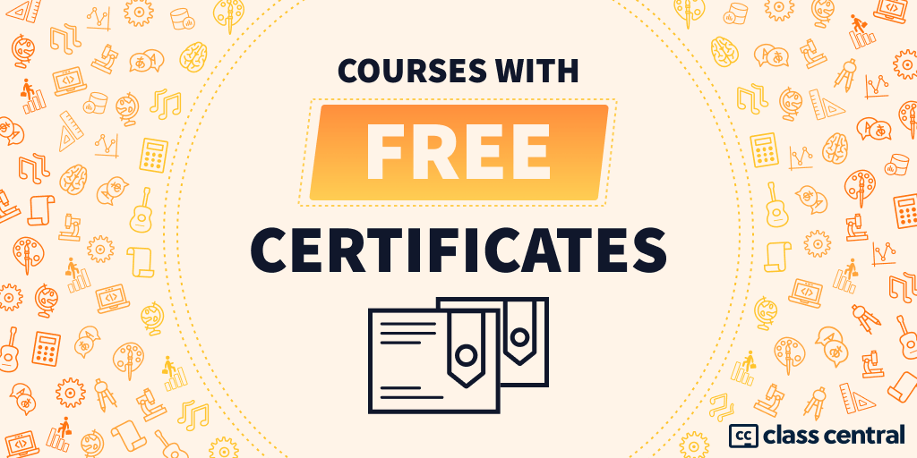 1000's of Free Certificates