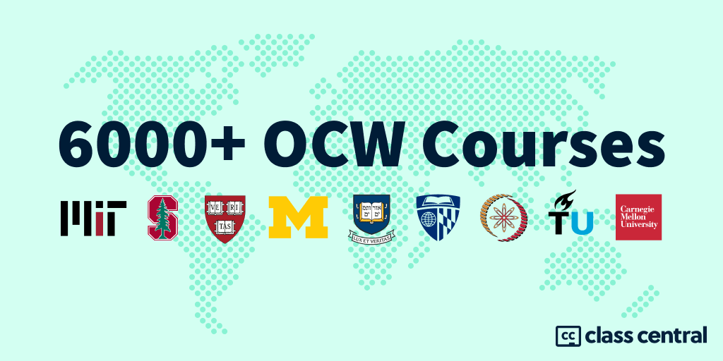 6000+ OCW Courses